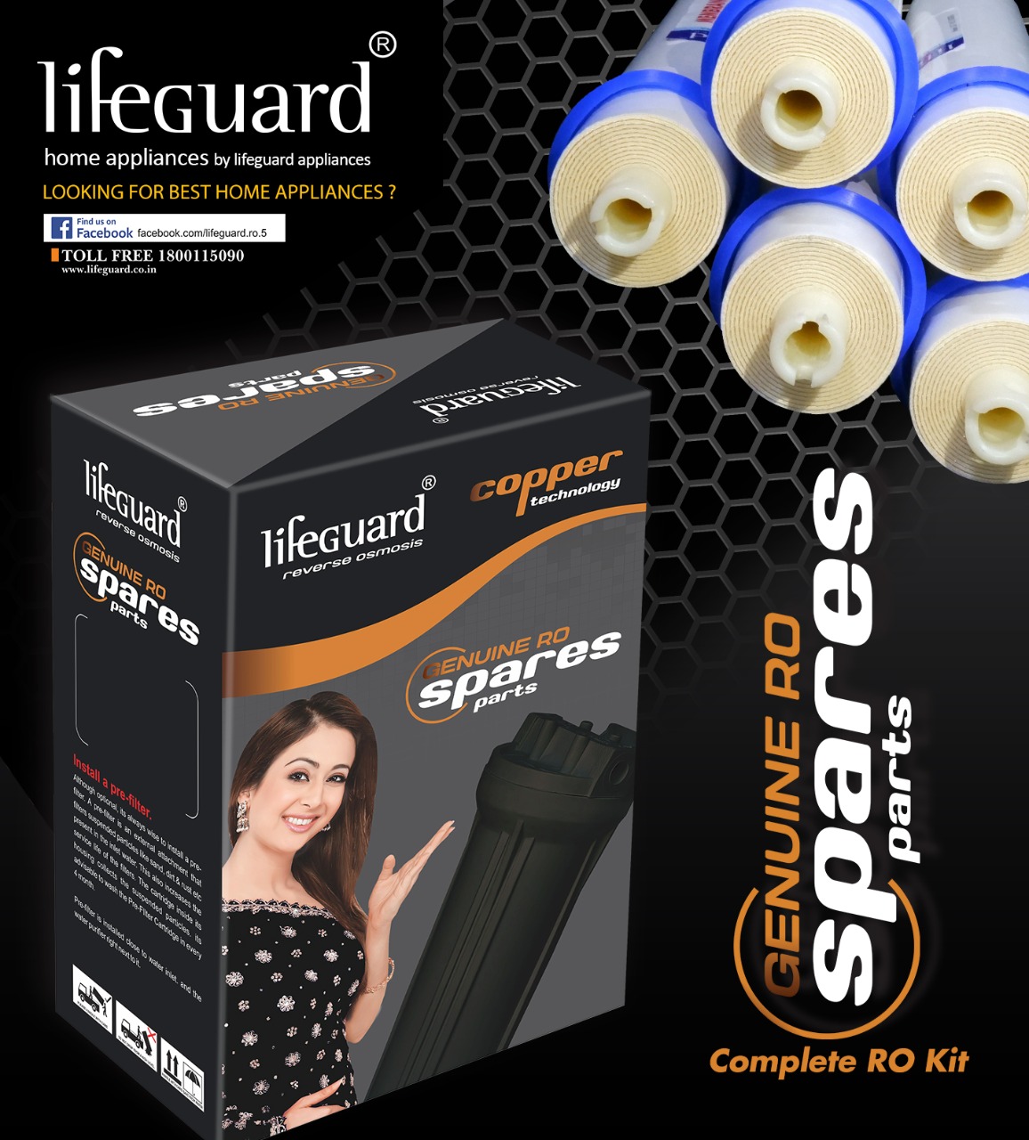 Lifeguard complete RO Kit